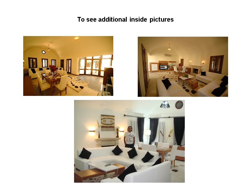 To see additional inside pictures